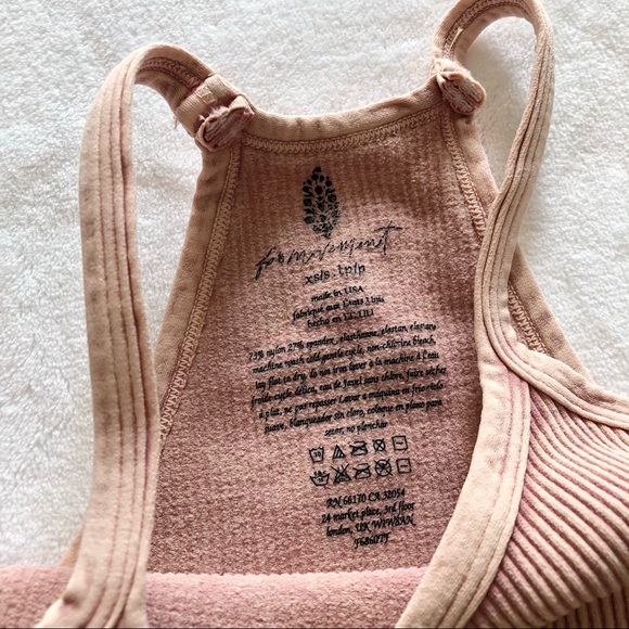 FLAW Free People Pink Happiness Runs Crop Top - Picture 2 of 6